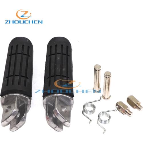 Motorcycle Front Footrest Foot Pegs Pedals For YAMAHA FJR 1300 FZ1 FZ400 FZ6R XJR400 YZF 1000 R1 YZFR1 xjr1200 xjr1300 TDM 900
