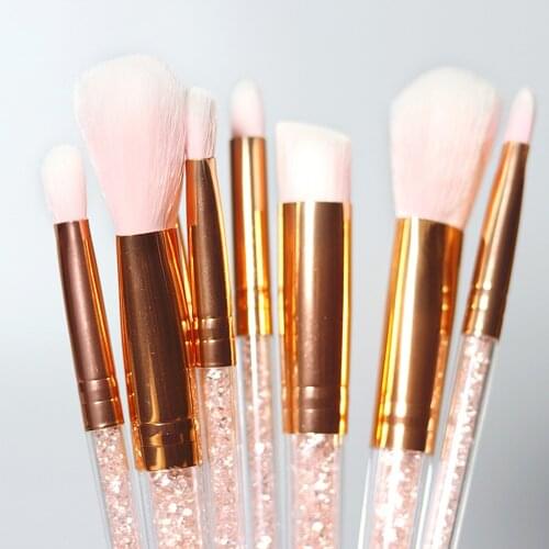 8x Professional Beauty Makeup Brushes for Women Facial Lip Eyes Comestics Tool