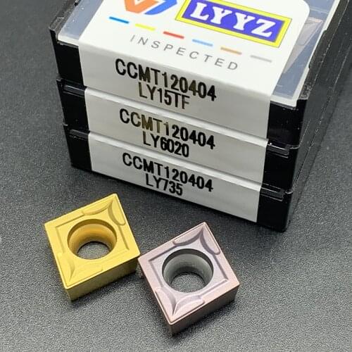 CCMT120404 VP15TF UE6020 US735 Carbide Inserts Cutter CNC Lathe Turning Tools For Metal Internal Turning Tool CCMT120404