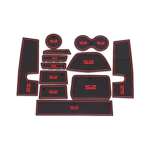 High Quality Gate slot pad Teacup pad Non-slip pad for JAC Refine S2 2013-2016 Car styling