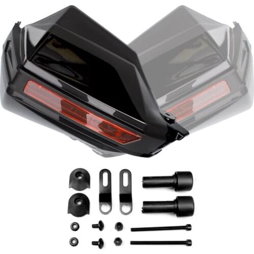 2pcs Motorcycle Hand Guard Handlebar Hand Guard Handle Protector for Motocross Scooter With Wind Proof Function Wear Resistant
