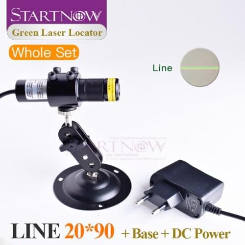 Green Set 20*90 520nm Laser Module Alignment Green Laser Line Beam Green Module Light Locator For Woodworking Machine Positioner