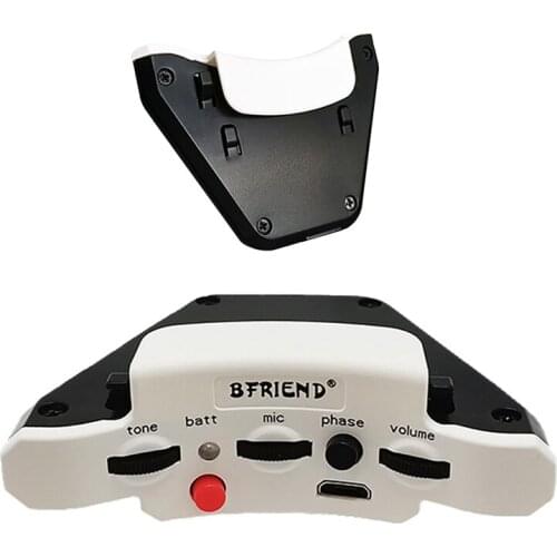 BFRIEND Guitar Sound Hole Pickup for Classical Folk Kalimba with Microphone Board, Rechargeable and Easy to Install