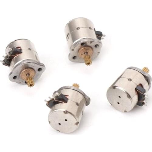 10Pcs 3V 2 Phase 4 Wire Dia.8mm Stepper Motor Micro For Digital Products Camera L4MB