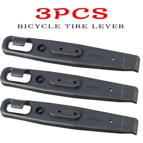 3pcs Bicycle Tire Lever High Strength Plastic Tire Opener Remover Tools Grilled Tire Spoon Sports Equipment Bike Repair Tools