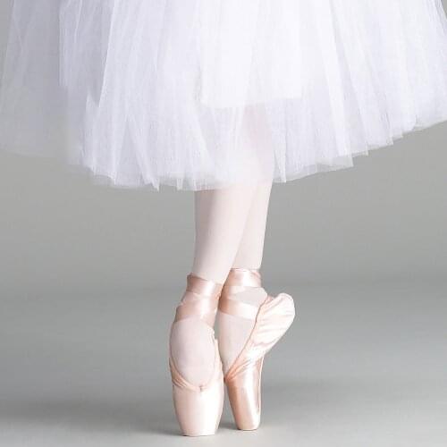 Skin Color Ms Ballet Dance Shoes Adult Pointe Shoes Childrens Practice Shoes Satin Straps Girls Flat Indoor Soft Bottom Shoes