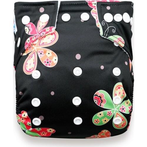 6 Units [Babyland] Baby Cloth Diaper ECO-Friendly Infant Washable Cloth Diaper Small Naughty Kid Pocket Diaper Reusable Nappy