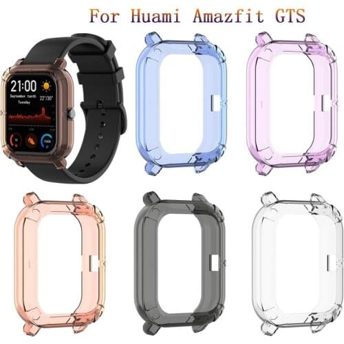 For Huami AMAZFIT GTS New Watch Soft Case TPU Frame Bumper Cover Case Shell Protector for Xiaomi Huami Amazfit GTS Classic Watch