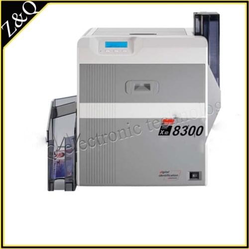 EDI XID8300 Single-Sided retransfer id card printer with one DIC10216 and one DIC10319
