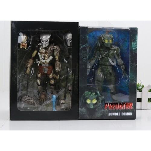 NECA Predator 30th Anniversary jungle demon Encounter Extraction Disguise Dutch Jungle Hunter Unmasked Demon Action Figure