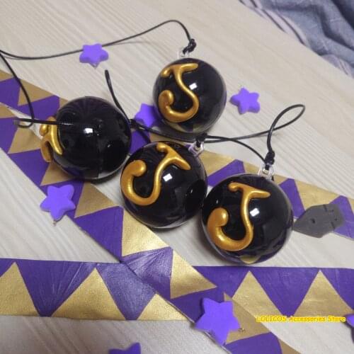 Anime JoJos Bizarre Adventure Joseph Joestar Cosplay Costume Acrylic EVA Ball Props Game Handmade Ornament Accessories Gift