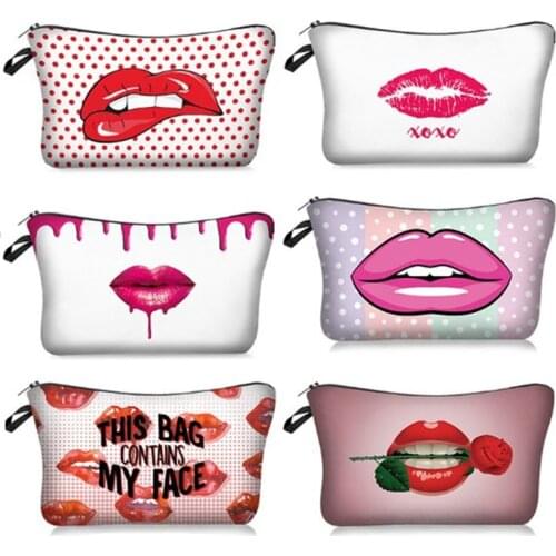 Fashion Cosmetic Bag Travel Portable Women Makeup Bag Small Wash Bag Cute Organizer Bag Pouchs