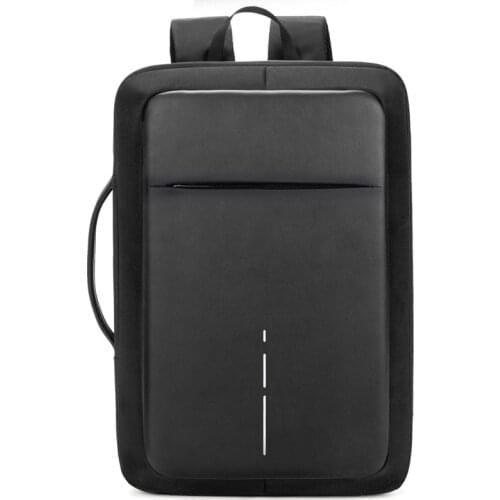 Modoker Business for Backpack College Teenager School Bag for Men Outdoor Working Bookbag Nylon Black Daypack Multifunction Pack