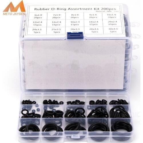 94-225pcs/set PCP Paintball NBR Rubber Gasket Replacements Sealing O-rings Kit OD 6mm-35mm CS 1mm 1.5mm 1.9mm 2.4mm 3.1mm S1