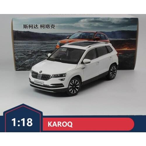 Original Shanghai Volkswagen Skoda Koroq car model KAROQ 1:18 alloy car model
