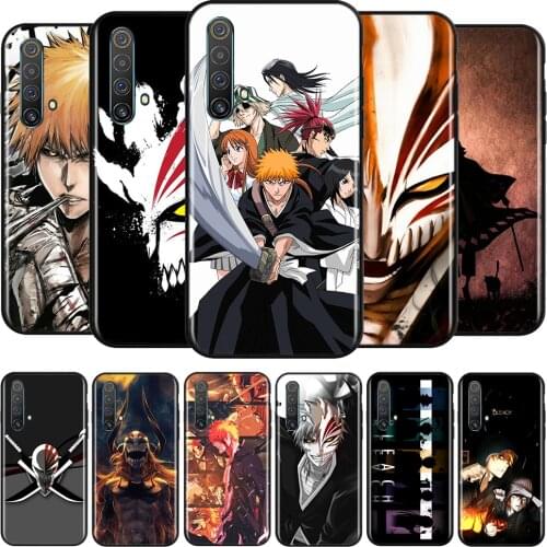 Bleach Anime Kurosaki Ichigo Silicone Cover For Realme V15 X50 X7 X3 Superzoom Q2 C11 C3 7i 6i 6s 6 Global Pro 5G Phone Case