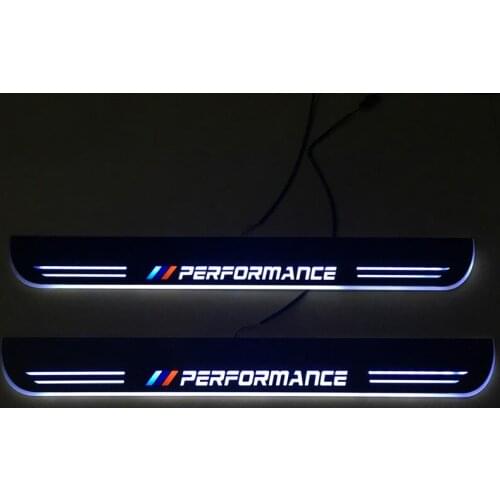 Welcome Pedal Lights for BMW F10 F18 5Series 2010 - 2015 Pedal Car Door Sill Pathway Lamps Led Thresholds Scuff Plates Auto Ford