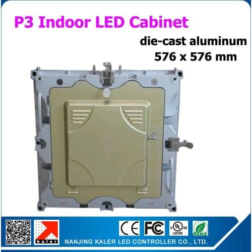 TEEHO High resolution P3 576x576mm rental indoor led display wall for video animation text led display board with receiving card