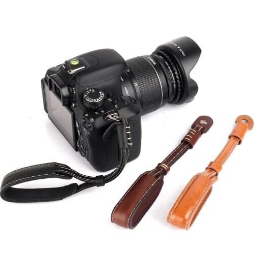 Camera Strap PU Leather Camera Wrist Hand Strap Grip For Panasonic Lumix DMC-GX80 DMC-GX85 GX85 GX80 GH5L GH4 GH5 GH5GK GX850 G9