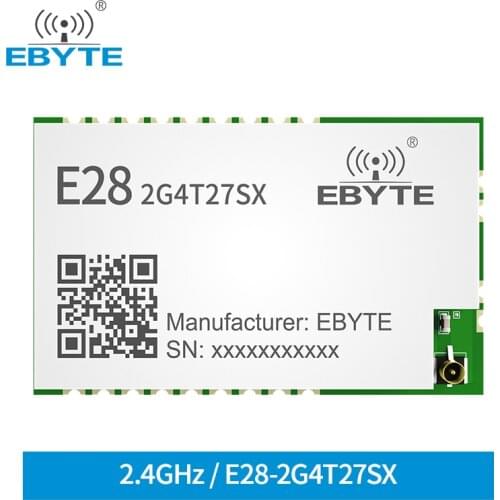 SX1281 2.4GHz 27dBm 7km LoRa cojxu E28-2G4T27SX Wireless Module UART FLRC GFSK Modbus RSSI Serial Port Lora Transceiver