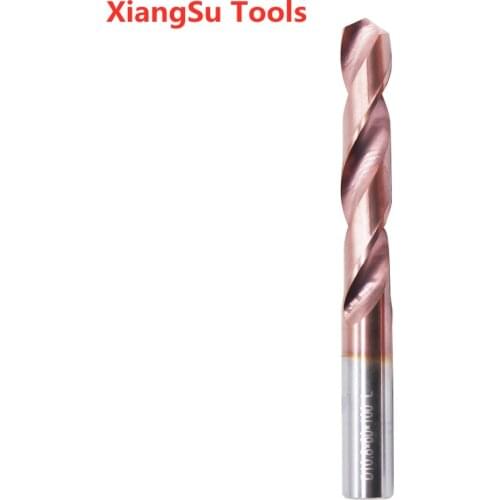 D4.1 to D6mm HRC55 Carbide Twist Drill Bit Tungsten 2 Flutes Grade CNC Machine for Matel Working Cutting Tools