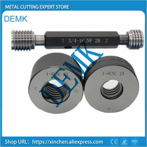 High precision inche Thread gauge GO/NO GO Gage Gauge 2A 2B Precision Screw Gage Fine,Pitch Thread Test Tool Wyeth