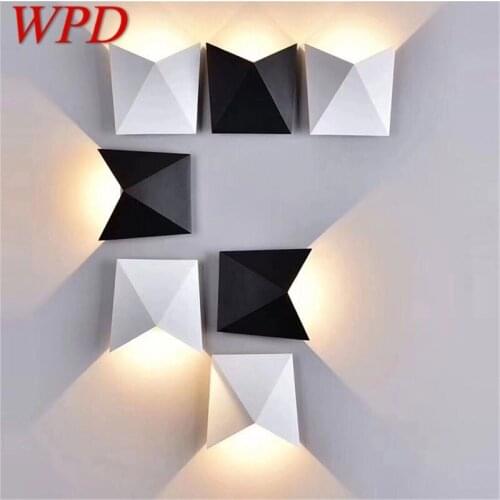 WPD Modern Wall Light Sconces Aluminum LED Wall Lamp Creative Decorative For Bedside Bedroom Living Room