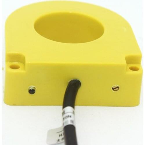 Yellow 30mm Hole DC 6-36V 3 Wire NPN Normally Open HX-DGS-30N Inductive Ring Proximity Sensor Switch For Metal Screw Spring