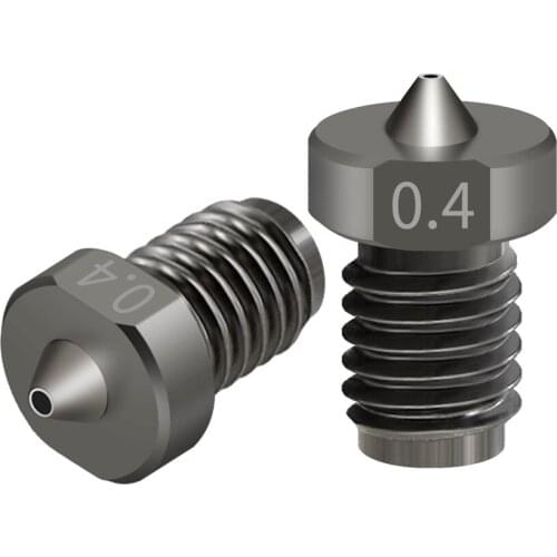 1PCS Hardened steel TT3D nozzle steel V6 Nozzle for 3D Printers hotend 3D Printer Nozzle E3D hotend titan extruder prusa i3 mk3