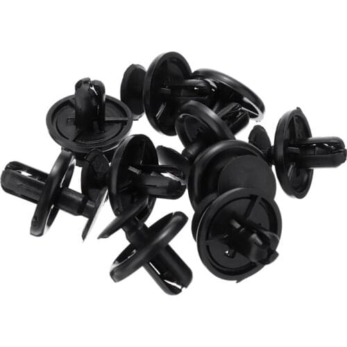 10pcs 7mm Hole Plastic Wheel Arch Inner Wing Lining Engine Shield Trim Clip Screw Clip Clasp Fastener For Toyota For Lexus
