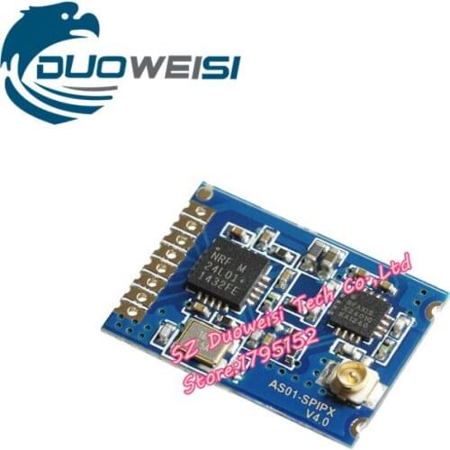 100mW AS01-SPIPX nRF24L01 wireless pa lna 2.4g wifi module Wireless Transmission Module 19X13mm Board