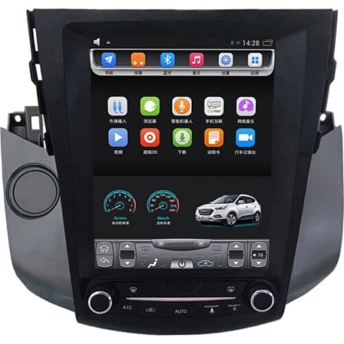 2009-2013 RAV4 10.4 inch Vertical touch Screen Android Car GPS Navigation with multimedia Video Bluetooth Wifi