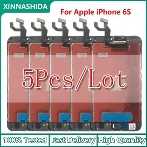 5pcs/lot LCD Display For Apple iPhone 6S LCD Display Touch Screen Replacement For Apple iPhone 6S