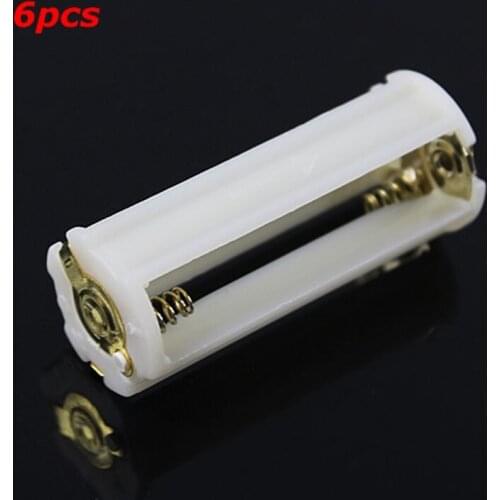 6pcs Plastic Battery Holder Case Box 3 AAA LR03 For Flashlight Torch New Drop Shipping Support
