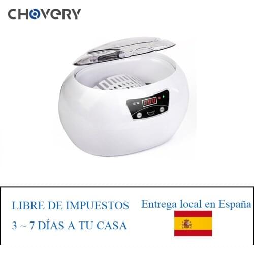 600ml Ultrasonic Cleaner Bath Timer for Jewelry Parts Glasses Manicure Stones Cutters Dental Razor Brush Ultrasound Sonic