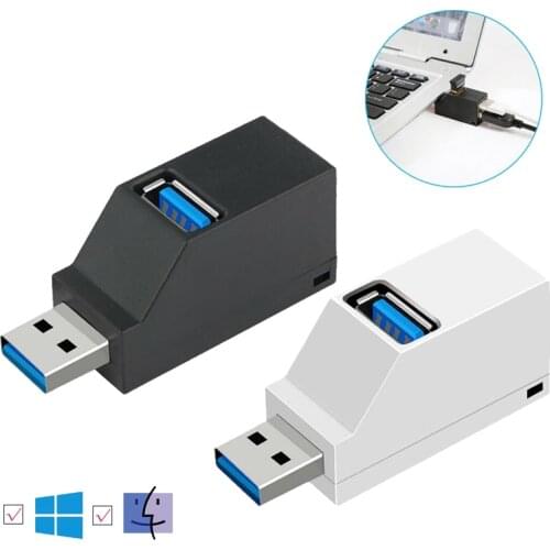 USB 3.0 /2.0 HUB Adapter Extender Mini Splitter 3 Ports High Speed U Disk Reader for PC Laptop Macbook Mobile Phone Accessories