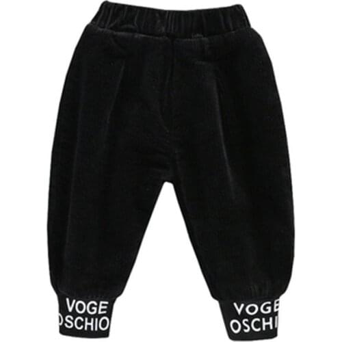 Baby boy plus velvet pants children cotton pants boys warm pants winter thickened boys pants spring autumn trousers