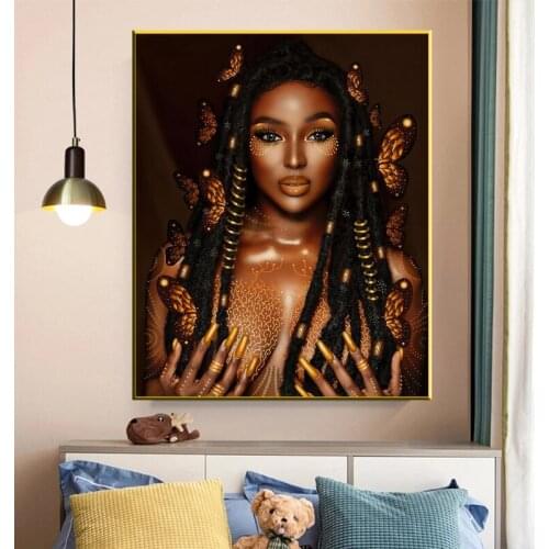 Figure Art make up Tattoos Women Canvas Paintings Wall Art Posters Prints Wall Pictures for Living Room Home Wall Cuadros Decor