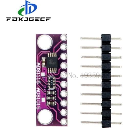 I2C ADS1115 16 Bit ADC 4 channel Module with Programmable Gain Amplifier 2.0V to 5.5V