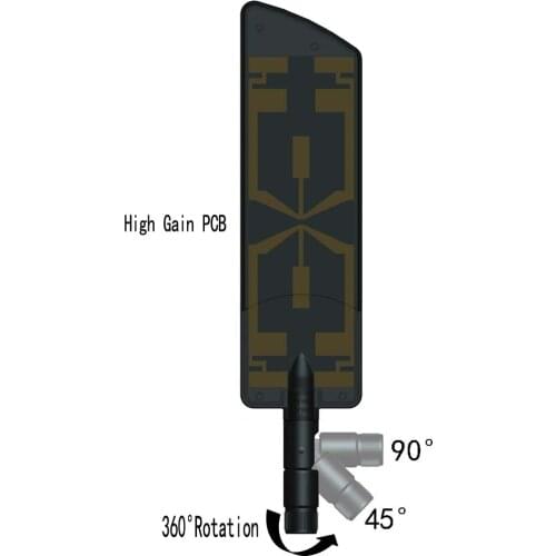 LTE 4G Antenna CPE Router External SMA Connector Wireless Gateway Interrupter All Frequency Compatible 3G 2G GSM 900M 1880M
