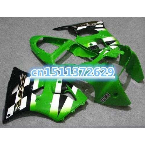 Bo 100%NEW fairings kit For ZX6R 00-02 ZX-6R 636 00 02 ZX6R 2000 2001 2002 ZX6R 00 01 02 green white black
