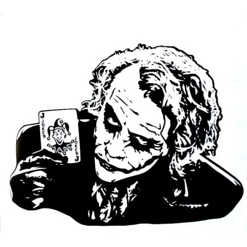 Personalized Car Car Decal Joker Exterior Accessories for Cars and Motorcycles Vinyl Sticker Funny Decals Apply To Car Window