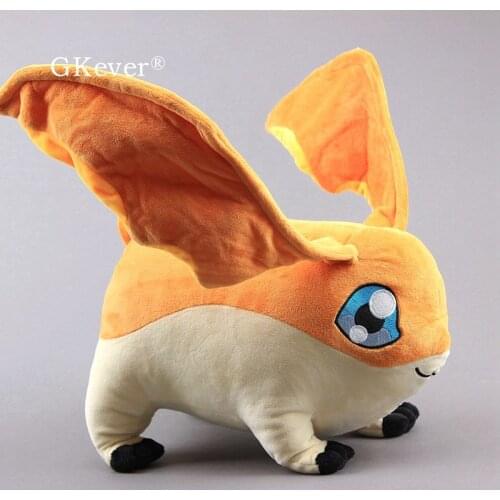 Anime Digimon Plush Patamon Plush Toy Soft Stuffed Dolls 32*20 cm Kids Birthday Gift