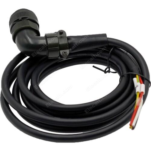 Σ-7 series power cable 850W-1.3KW dedicated Drag chain type elbow connector JZSP-UVA122 JZSP-UVA122-03-E JZSP-UVA122-05-E