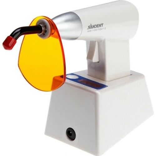 ST2 Dental Curing Light Lamp Cordless Wireless LED inductive charge Built-in light Meter CE High Quality