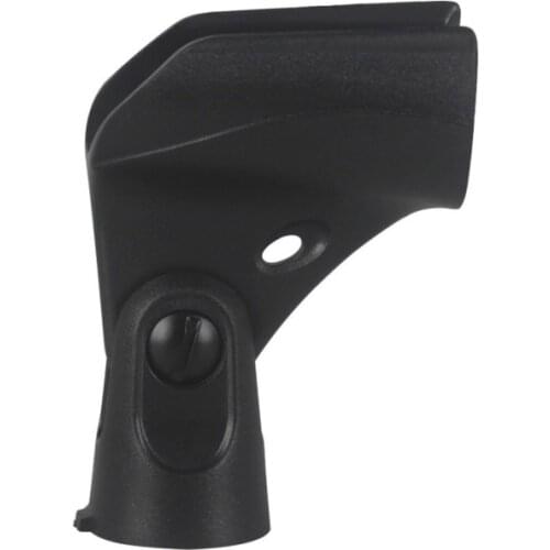Foreign Trade Best Selling Semi-open Microphone Clip Black Rigid Plastic Microphone Accessories Musical Instrument Accessories