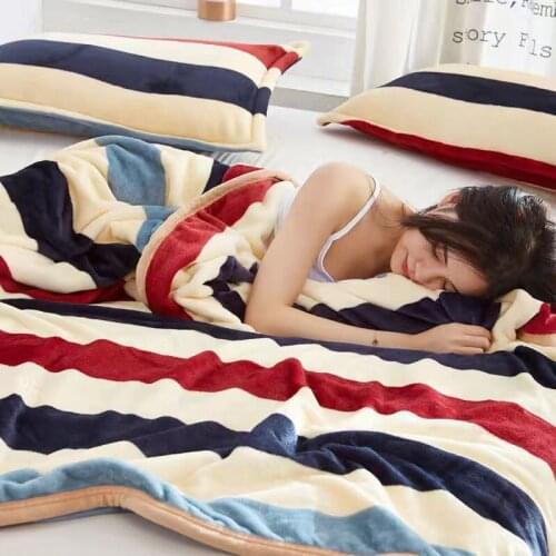 2020 Soft And Warm Coral Fleece Flannel Blankets For Beds Colorful Sofa Cover Bedspread Winter New Blanket