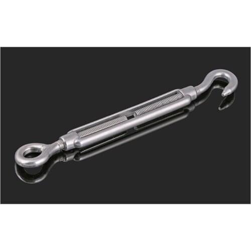 304 Stainless steel flower basket screw M4 M5 M6 M8 M10 M12 M14 M16 Chain wire rope tensioner Bloom bolt tension turnbuckle