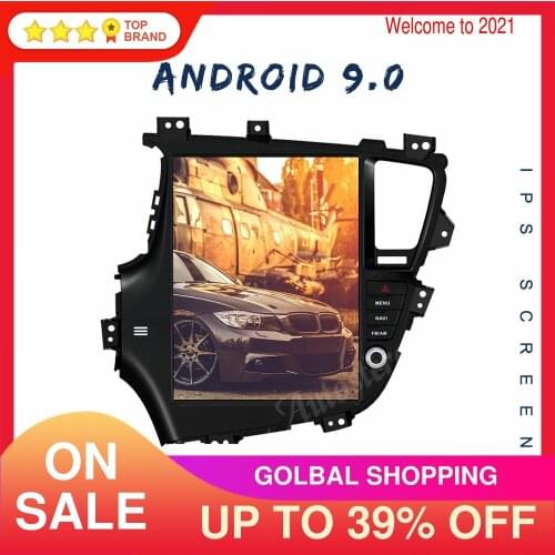 4+128G Android 9 For KIA Optima K5 2010-2013 12.9" Tesla Style Car Navigation Stereo Headunit Auto Radio Multimedia Player Navi