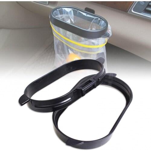 60% Dropshipping!!Self Adhesive Vehicle Auto Car Trash Holder Garbage Bag Rubbish Bin Hanging Rack